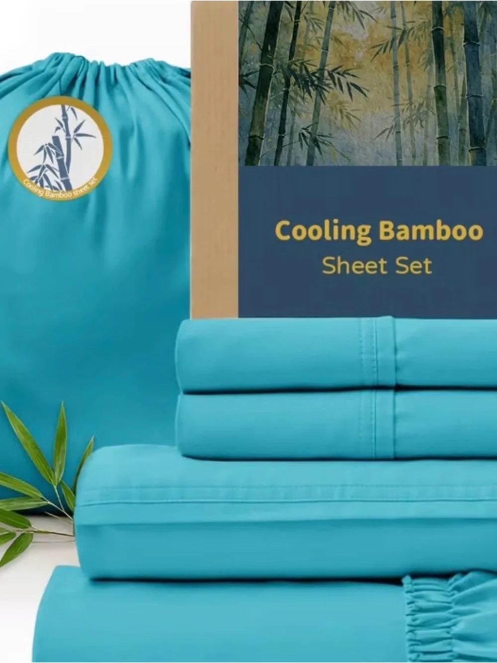 Cooling Bamboo Sheet Set - Teal